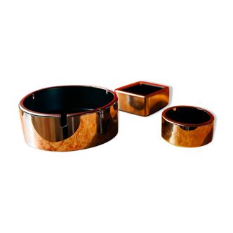Trio of Isamu Kenmochi designer ashtrays – Iconic Space Age