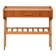 Scandinavian bedside table with drawer and magazine rack
