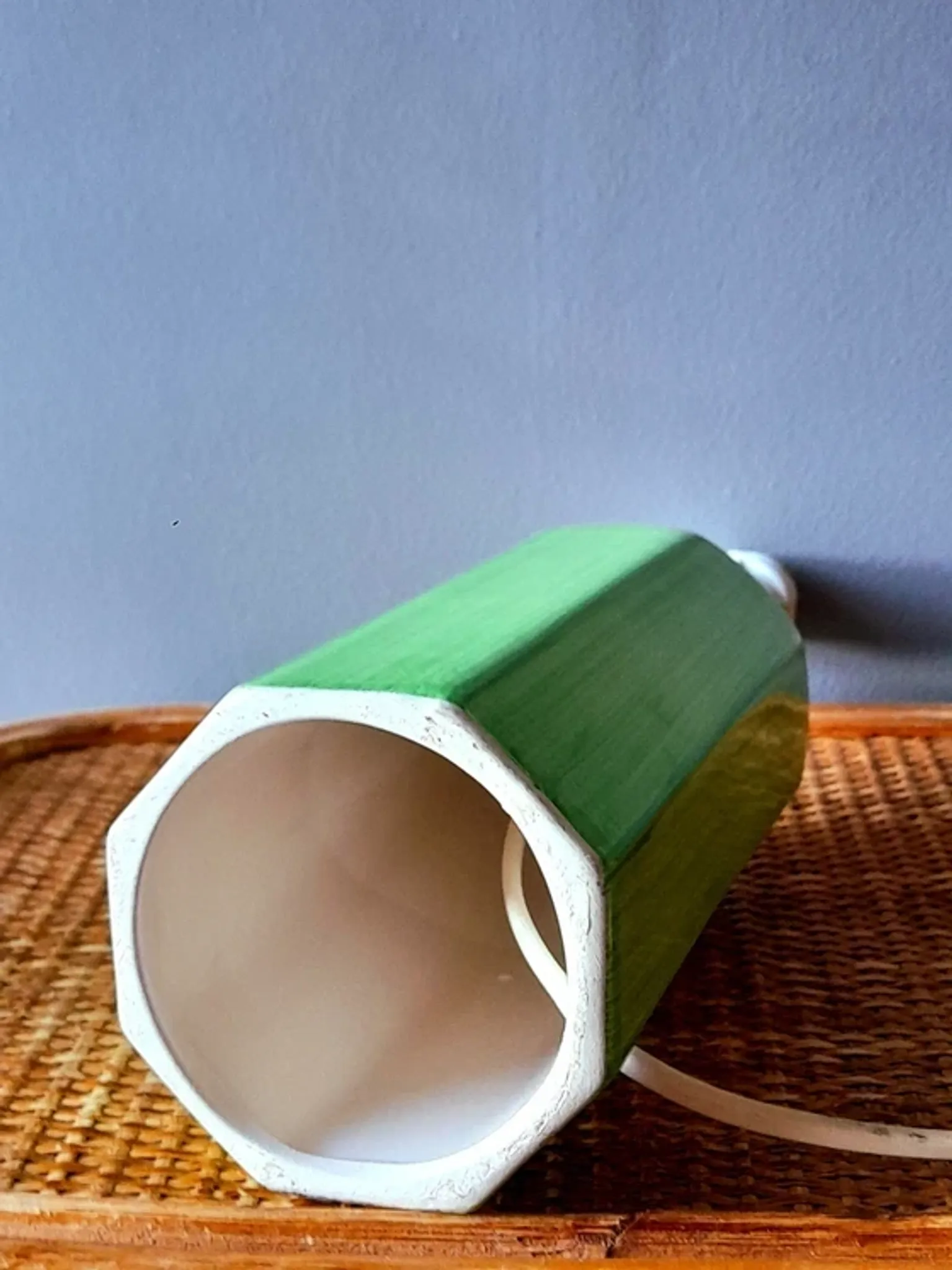 Ceramic crayon lamp 1980