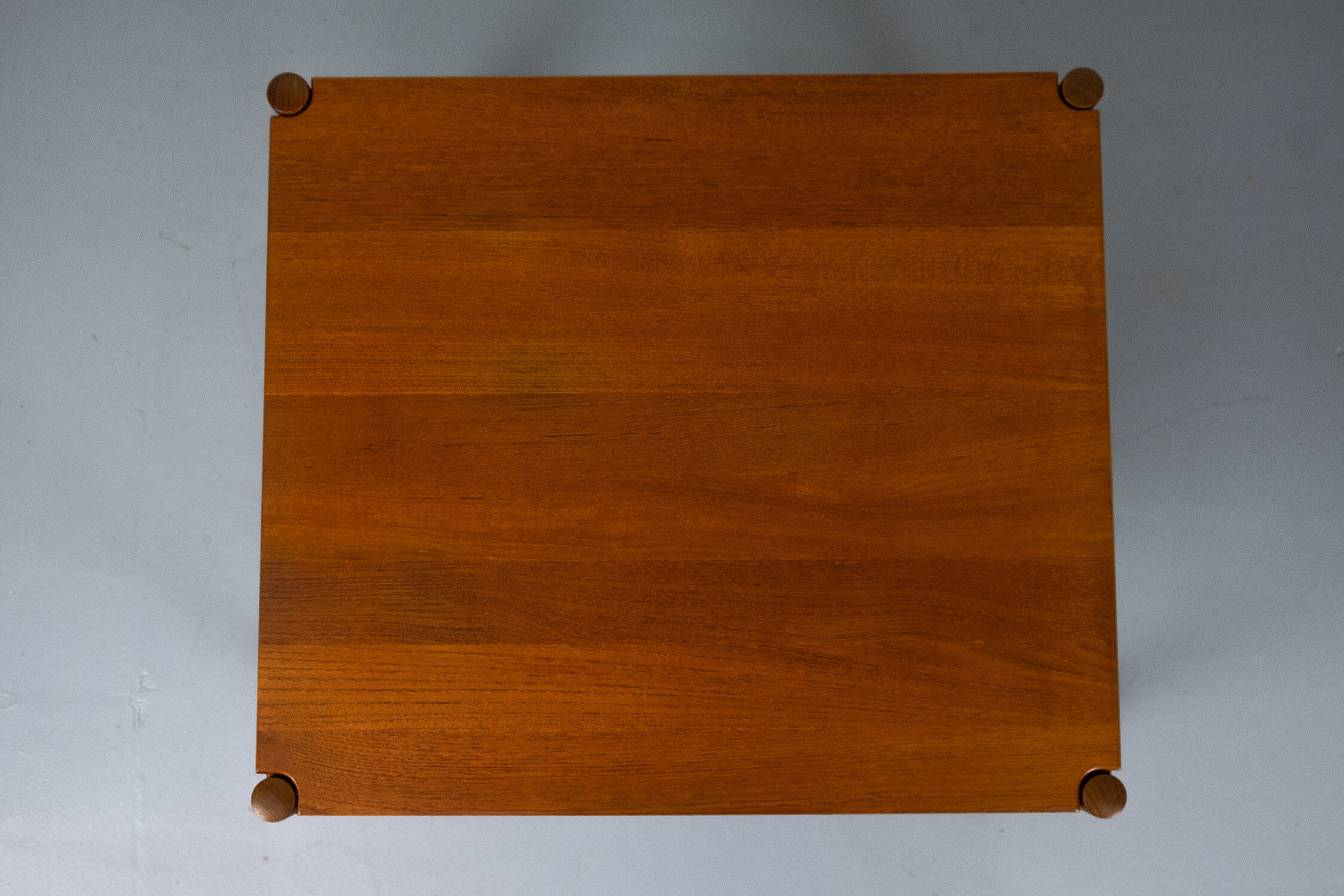 Solid teak coffee table by Kai Kristiansen for Magnus Olesen, 1960s