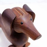 Dachshund by Kay Bojesen in teak 1950