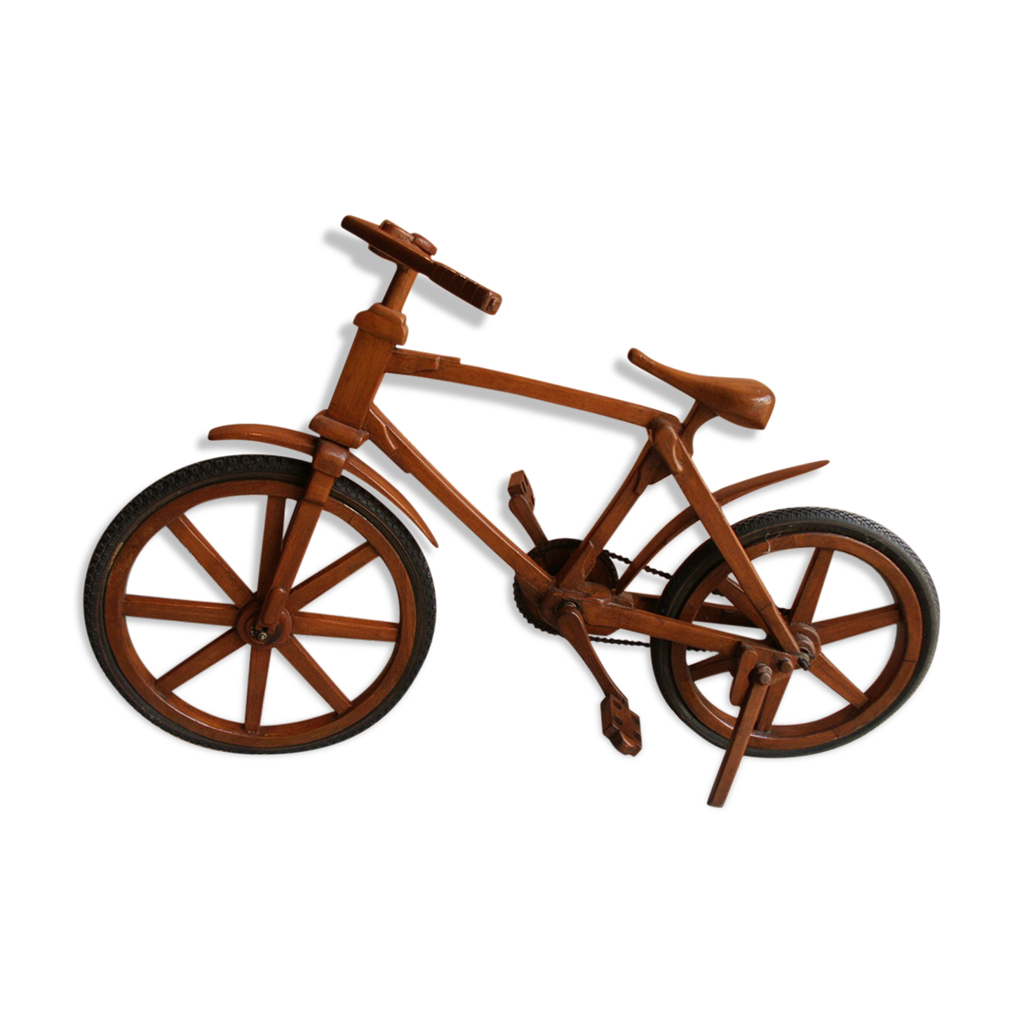 Teak wood bike