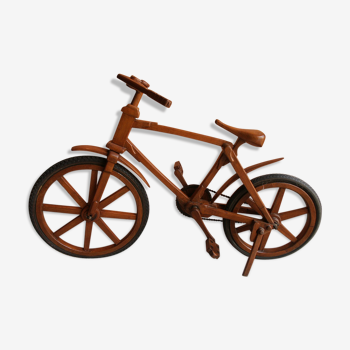 Teak wooden bike