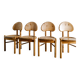 4 chaises danoises par Rainer Daumiller, années 1970