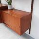 Étagère modulable scandinave en teck royal system par Poul Cadovius