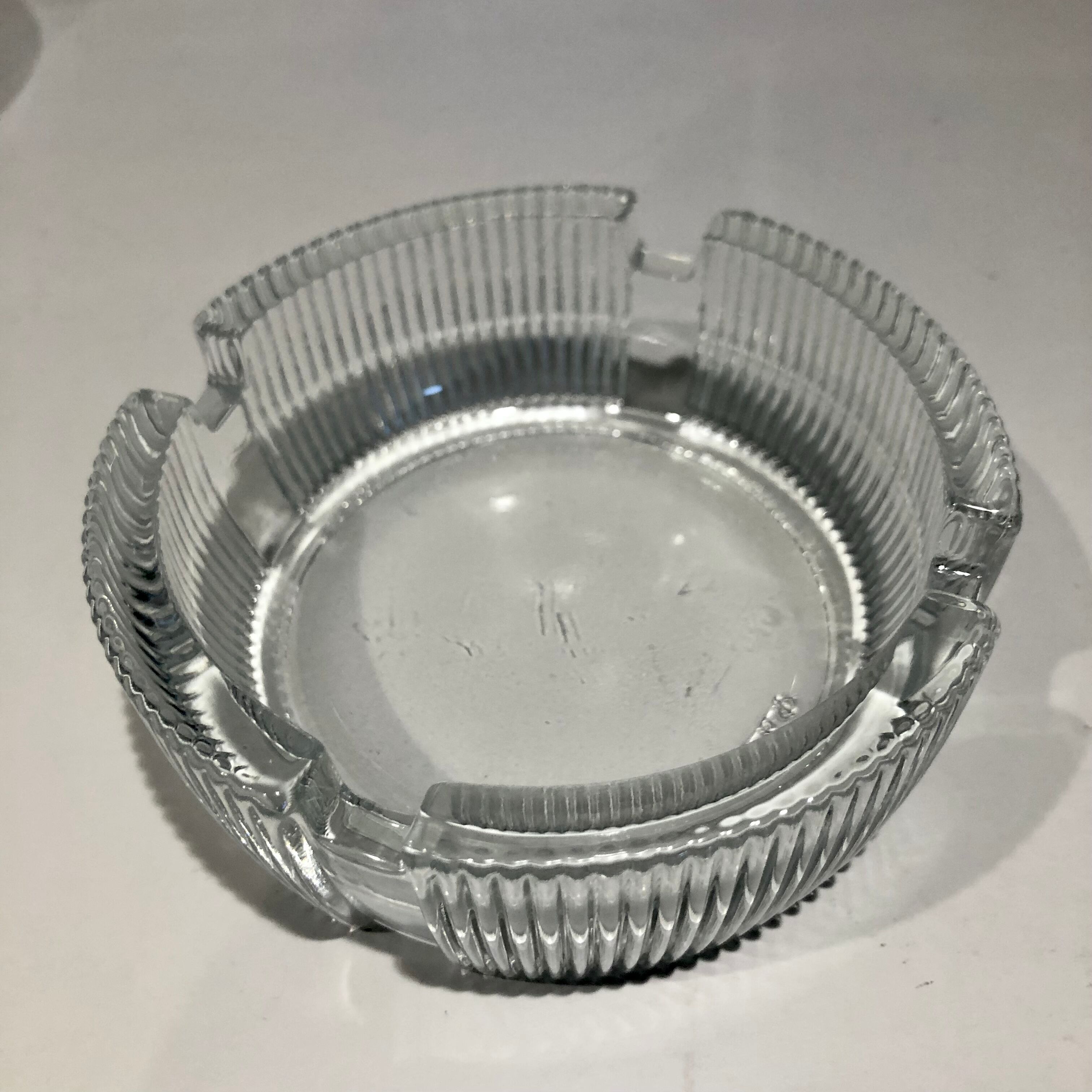 Advertising ashtrays "Pasabahce" of the 50s