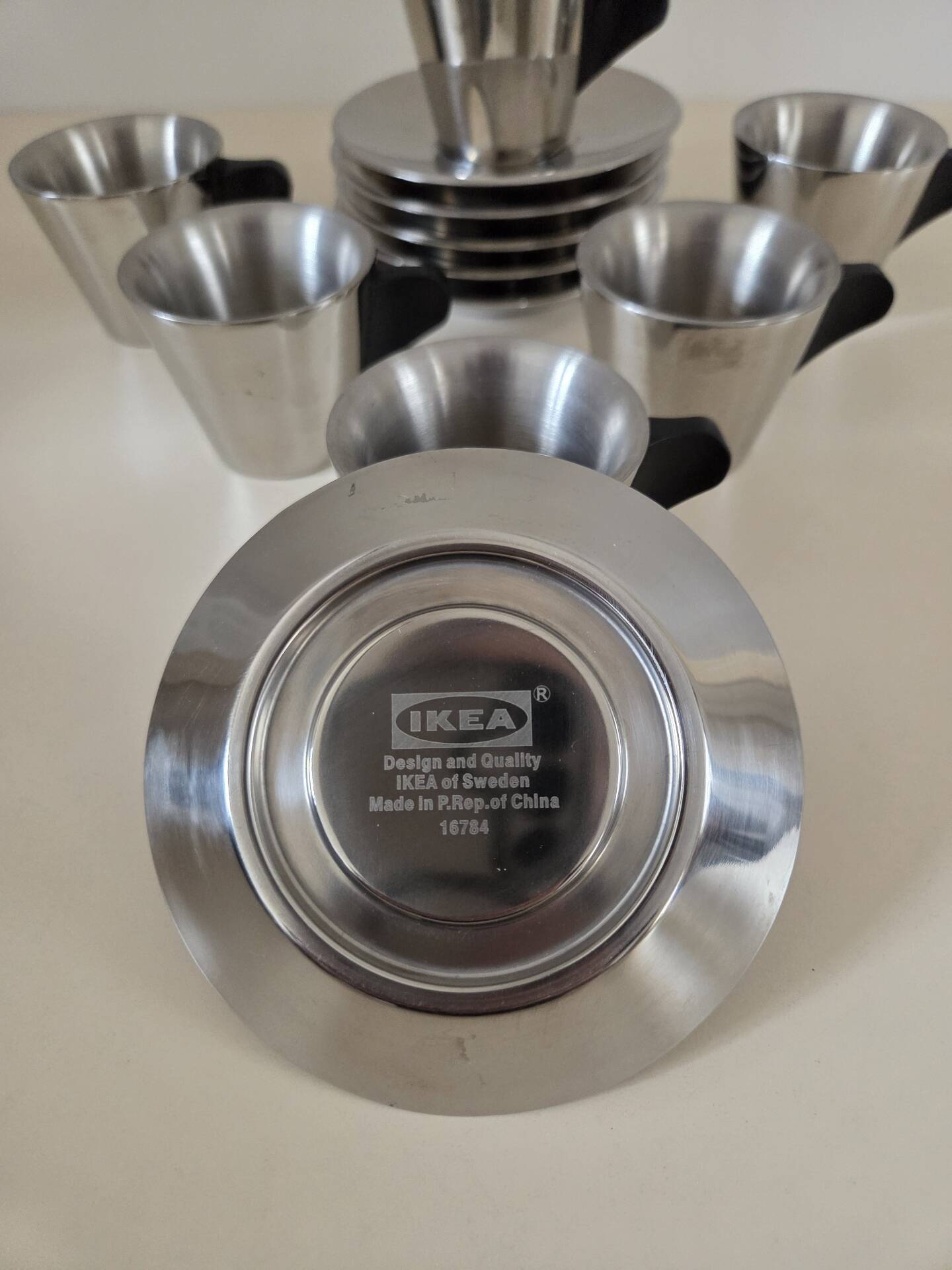 6 tasses expresso Ikéa vintage