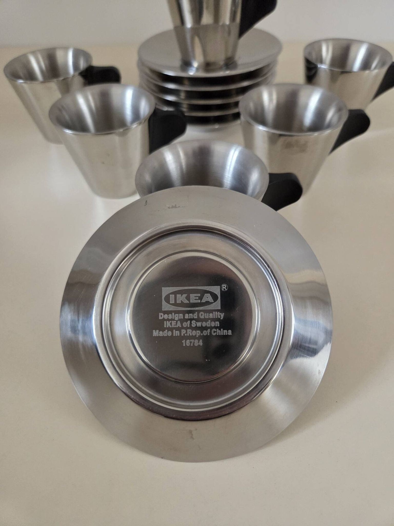 6 tasses expresso Ikéa vintage
