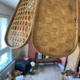 Suspension rattan and caning