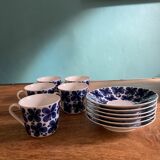 Lot service vintage Rörstrand Mon Amie