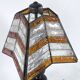 Monumental brutalist thick glass and metal table lamp by Longobard. Italy 1