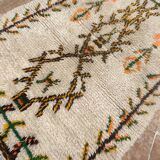 Moroccan Azilal handmade rug, handwoven wool Berber rug.