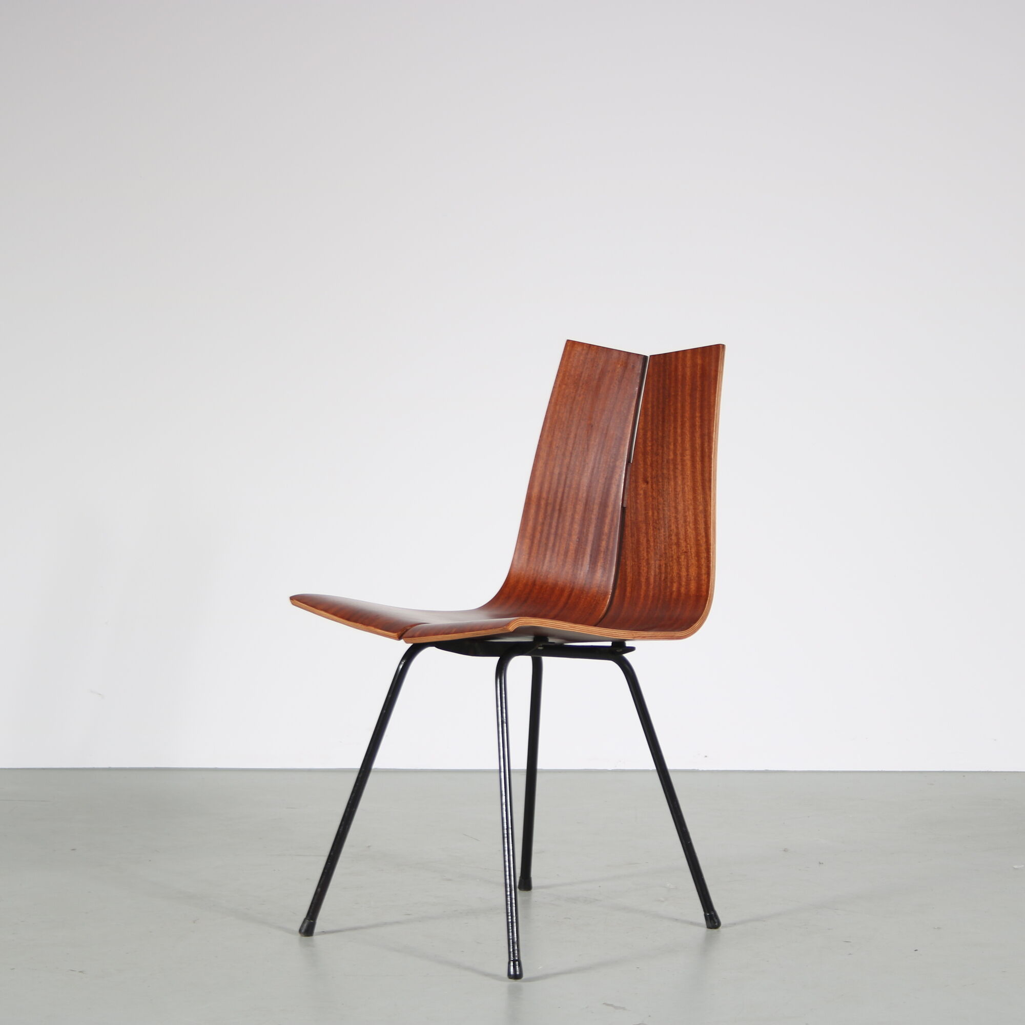 1950s “GA” Chairs by Hans Bellmann for Horgen-Glarus, Switzerland