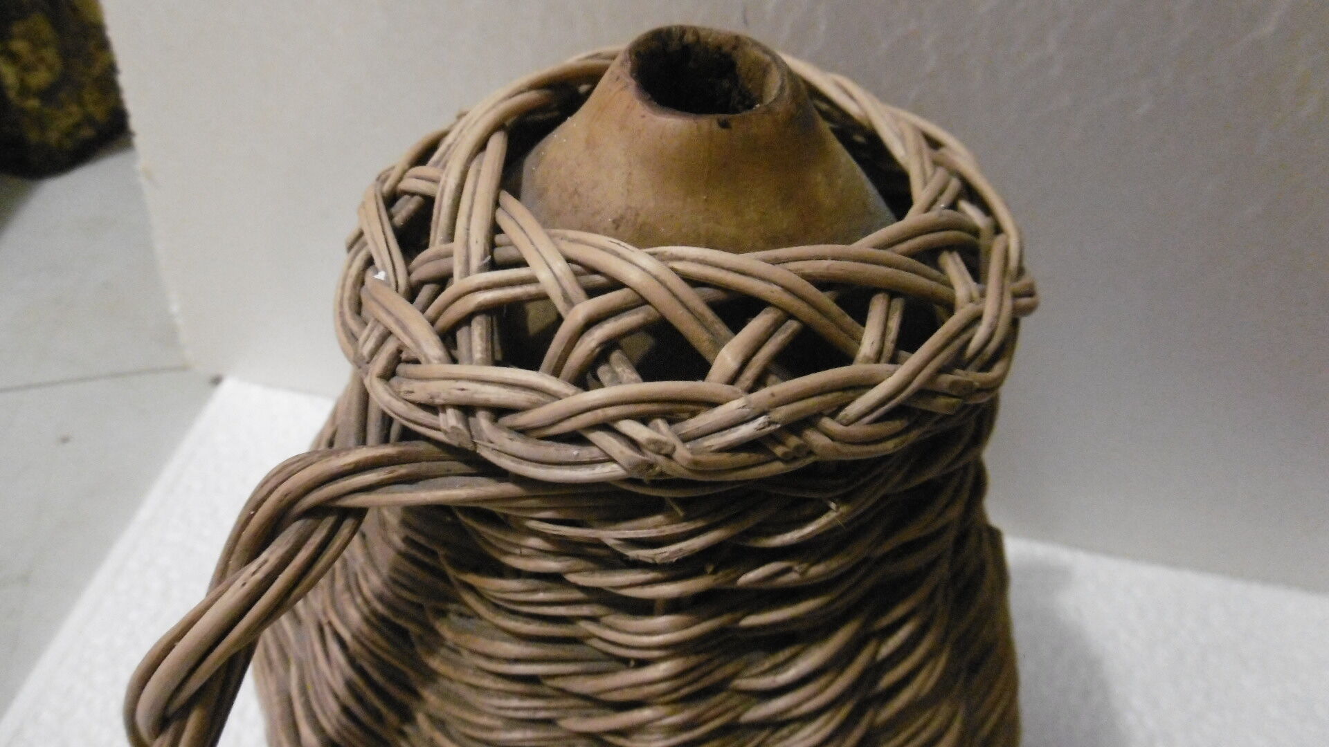 Bouteille gourde de vigneron ancienne