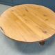 Brutalist tripod coffee table, 1960s
