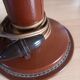 Le Tanneur vintage grained leather lamp