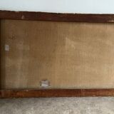 Fishing day, oil on canvas signed A. Parizy