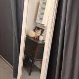 High patinated Louis Philippe style mirror