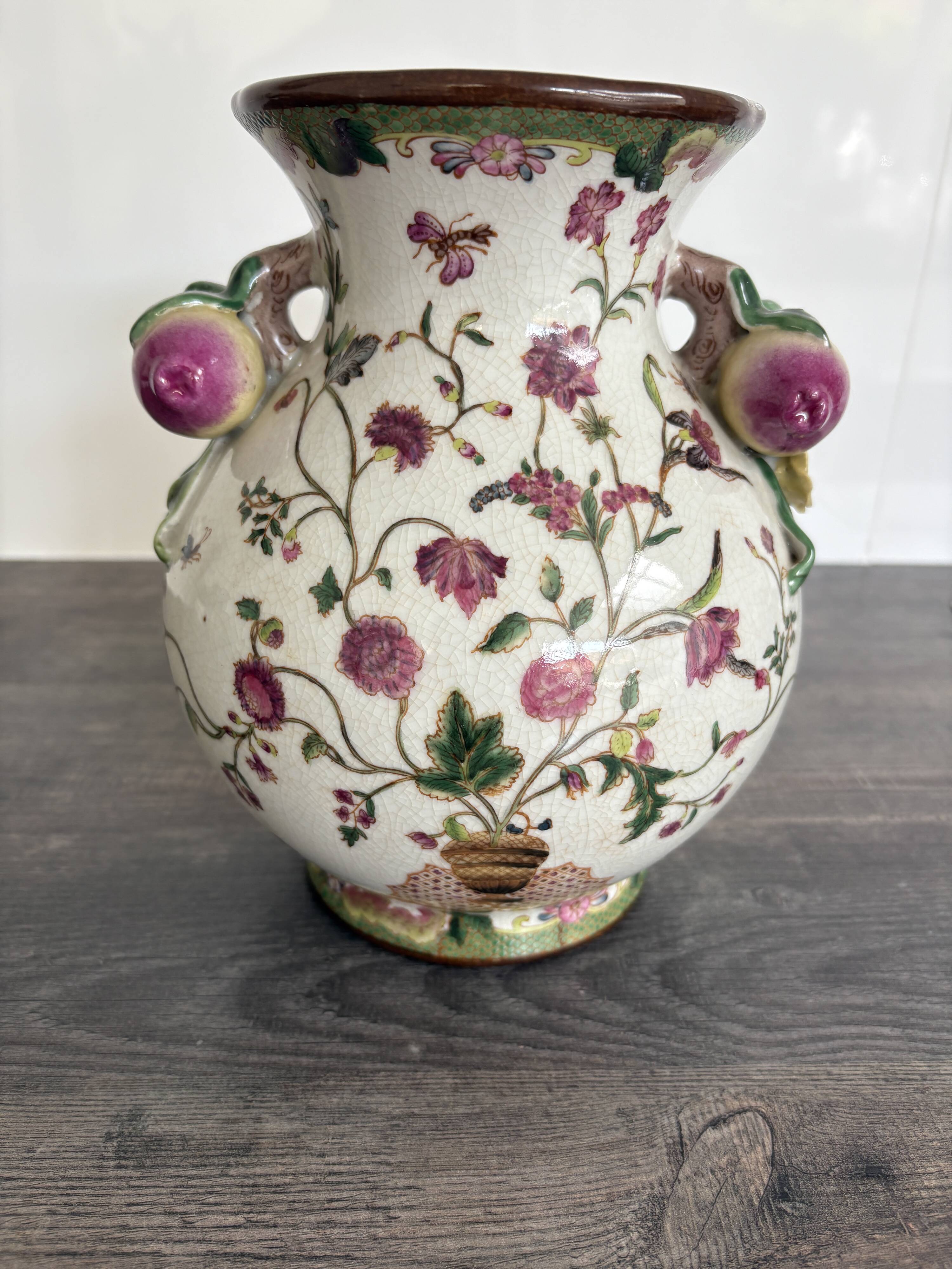 Old Asian vase