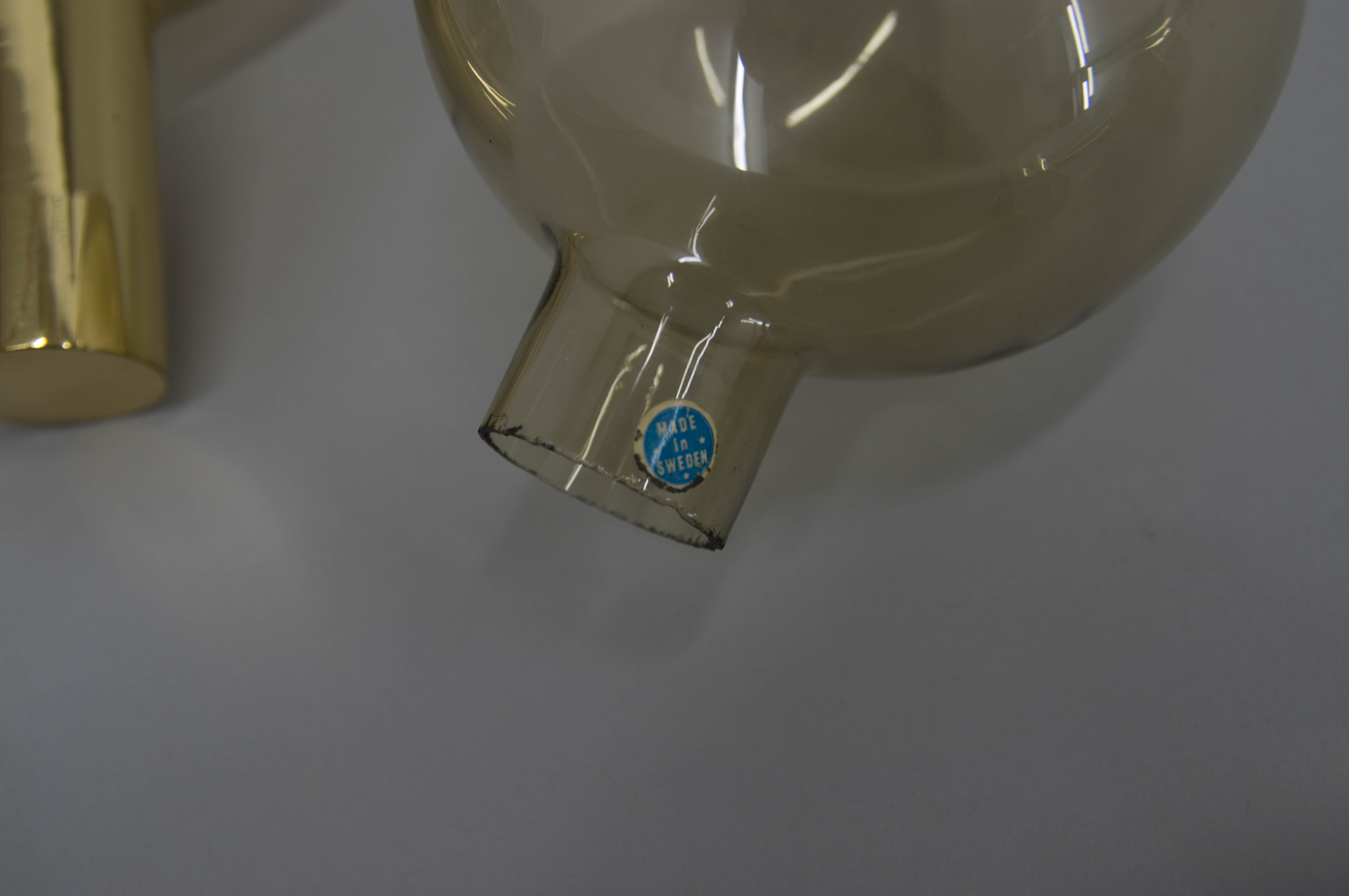 Set of Two Hans-Agne Jakobsson Wall Lamps, 1960s