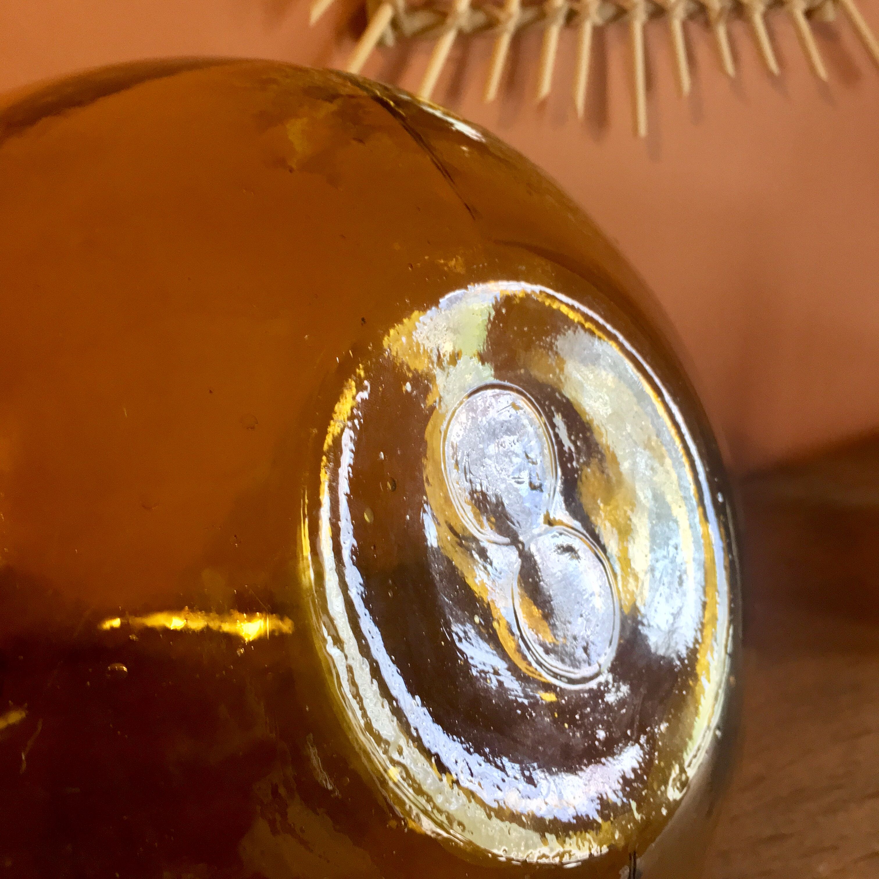 Old demijohn 19th 9l