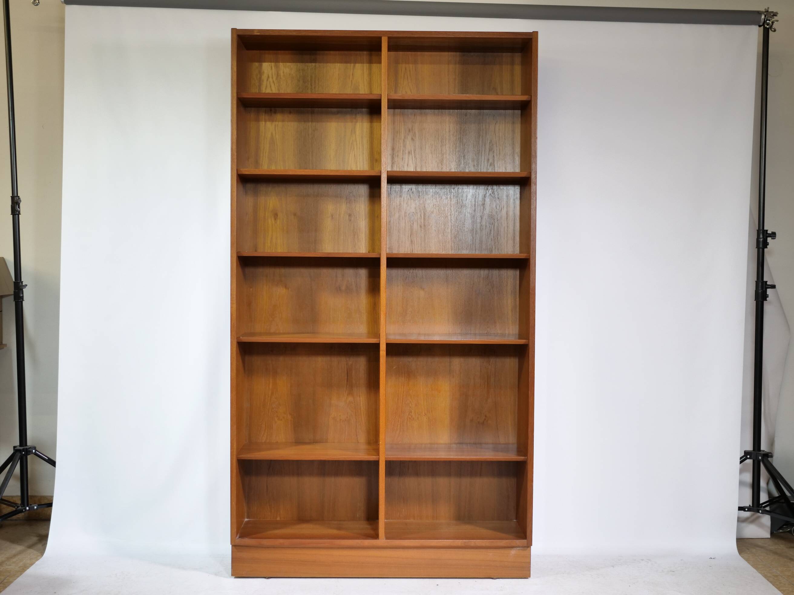 Mid-Century Design Teak Bookcase by Poul Hundevad, Denmark, 1960s