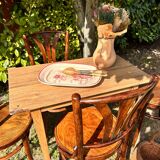 4 bistro chairs 1950