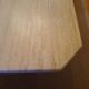 Travertine dining table.