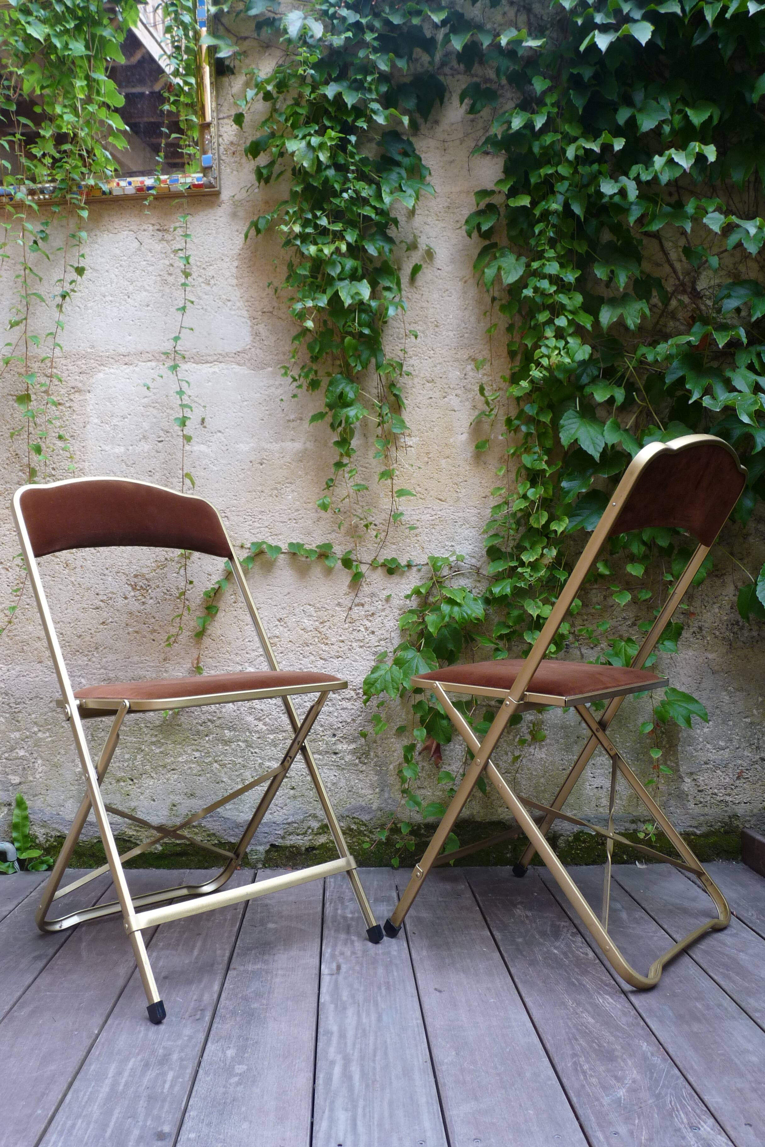 Pair of chairs Chaisor 1970