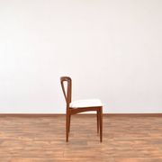 Chaise de Salle à Manger Mid-Century en Teck par Johannes Andersen pour Uldum Møbelfabrik, Danemark, 1960s, Set de 4.