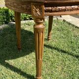 Walnut chair - Louis XVI style canage