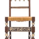 Set de 8 chaises paillées art déco 1940