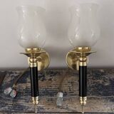 Pair of wall sconces