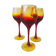 Set of 3 wine glasses by Professor Zbigniew Horbowy