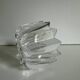 Scandinavian vintage Orrefors crystal flower bowl
