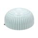 Art Deco ribbed ceiling lamp Polam Wilkasy, Poland, 1970s.