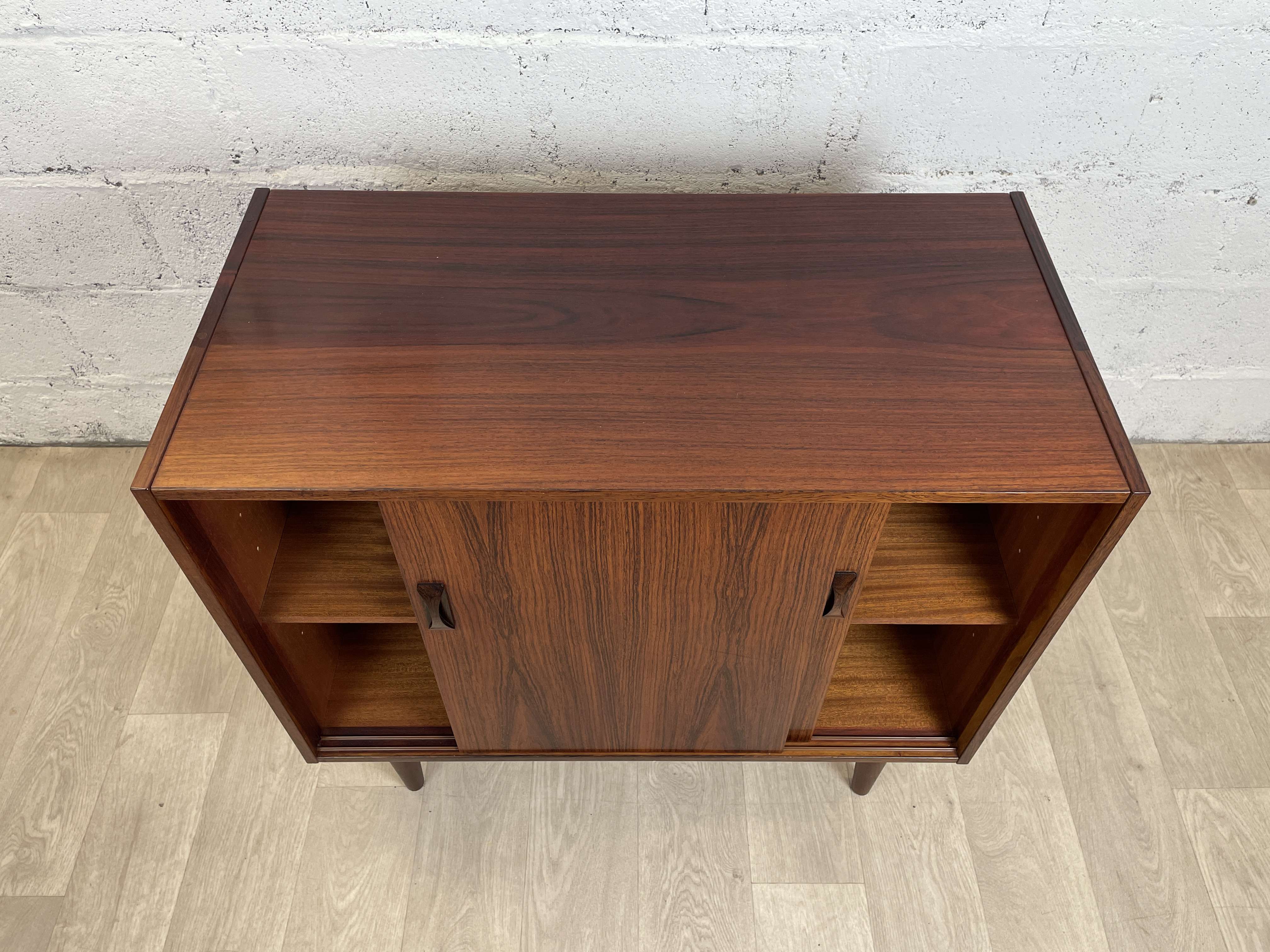 Scandinavian row by Brouer Møbelfabrik vintage rosewood, 60s