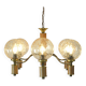 Vintage Brass Pendant Light Elegant Rustic Chendelier Colonial Style
