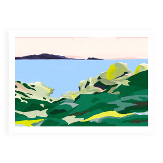 Frioul Islands - Art print (A4)