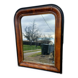 Wood Mirror and Stuk Brown and Black