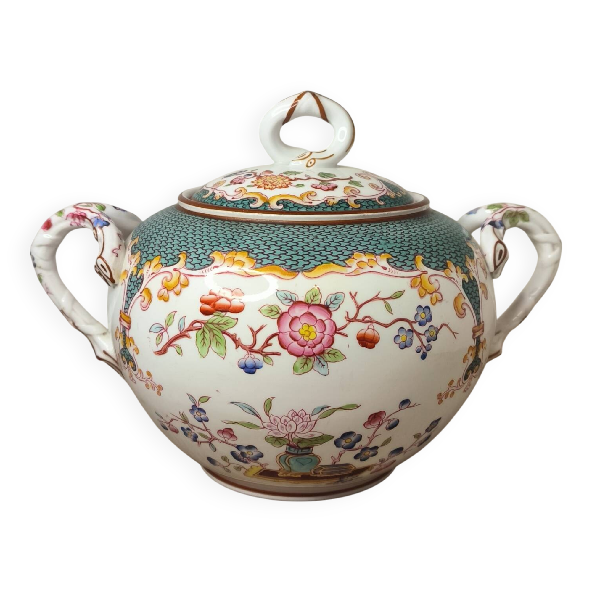Sucrier Sarreguemines Minton 248