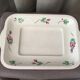 Plat a asperges en porcelaine de Luneville k&g