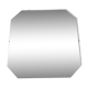 Miroir biseauté 51x51cm