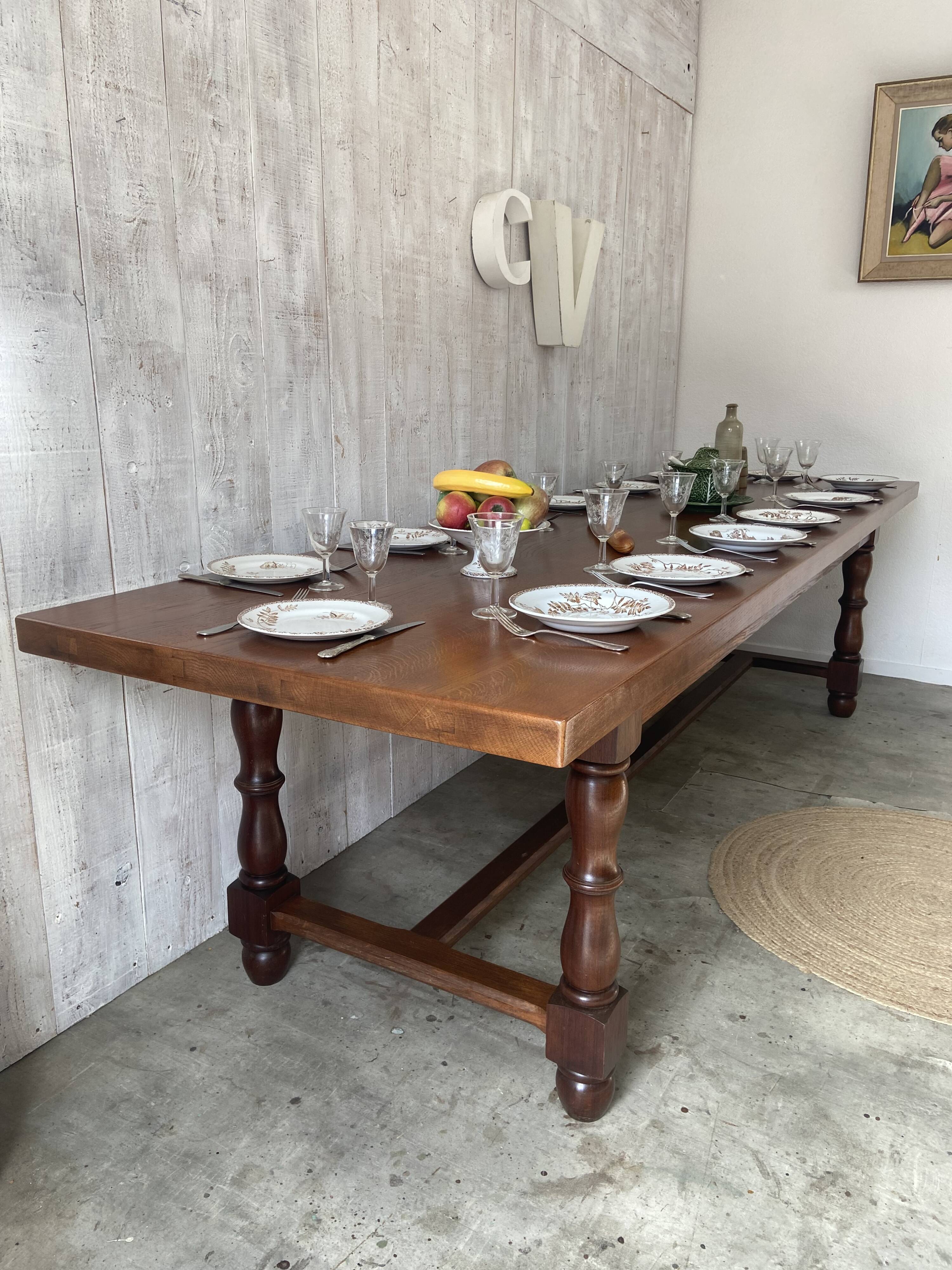 Farmhouse table 280x87cm