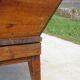 Rustic kneading trough in solid oak, removable lid and base.