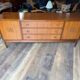 Vintage Greaves & Thomas brown teak enfilade, Mid-Century design from the 1960s.