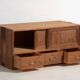 Old low tansu – Taishō / Shōwa period (c. 1920-1970) #19
