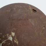 Large rudi stahl candle holder for 13 candles 1970s west german studio pottery