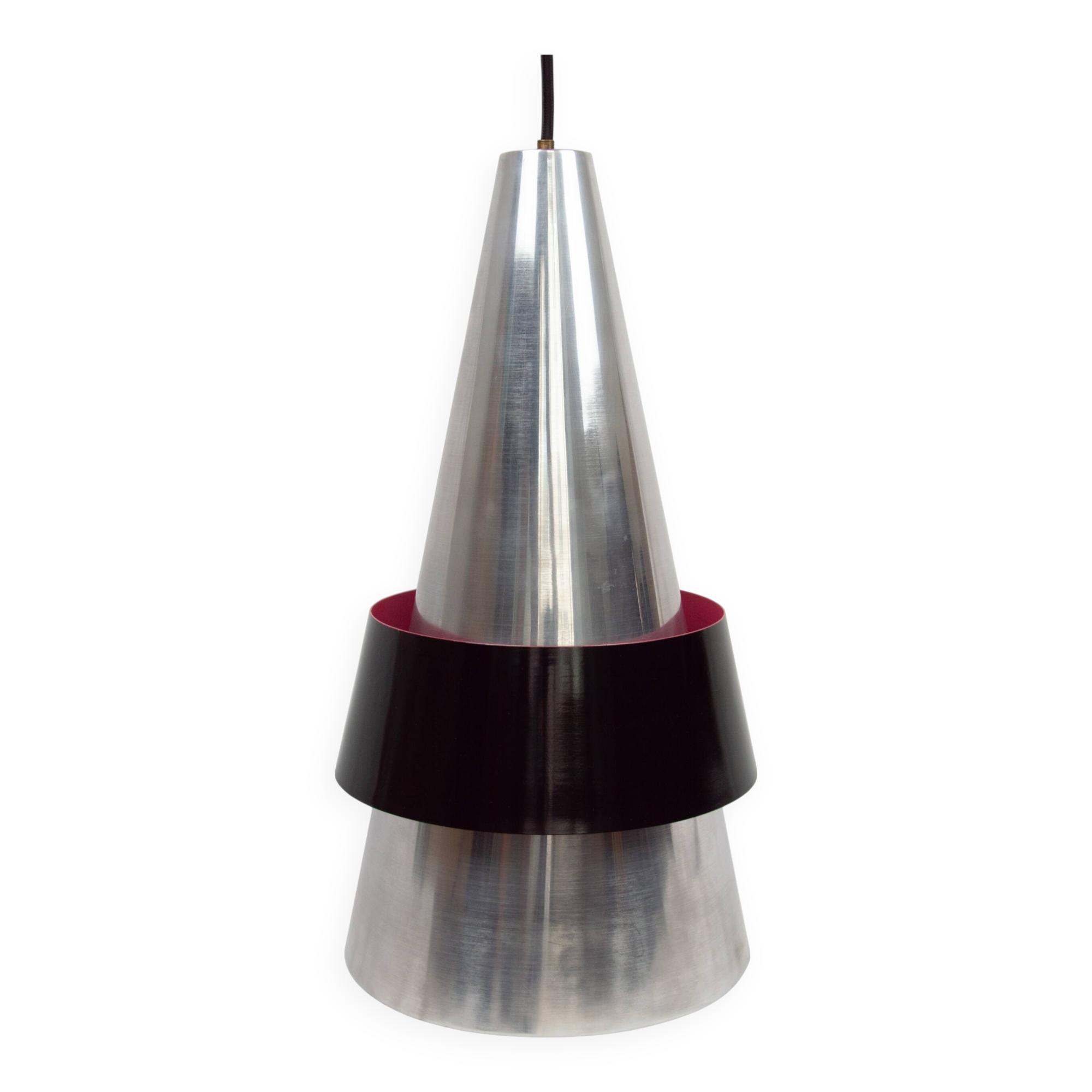 Vintage Danish Pendant Lamp from the 1970s by Jo Hammerborg for F