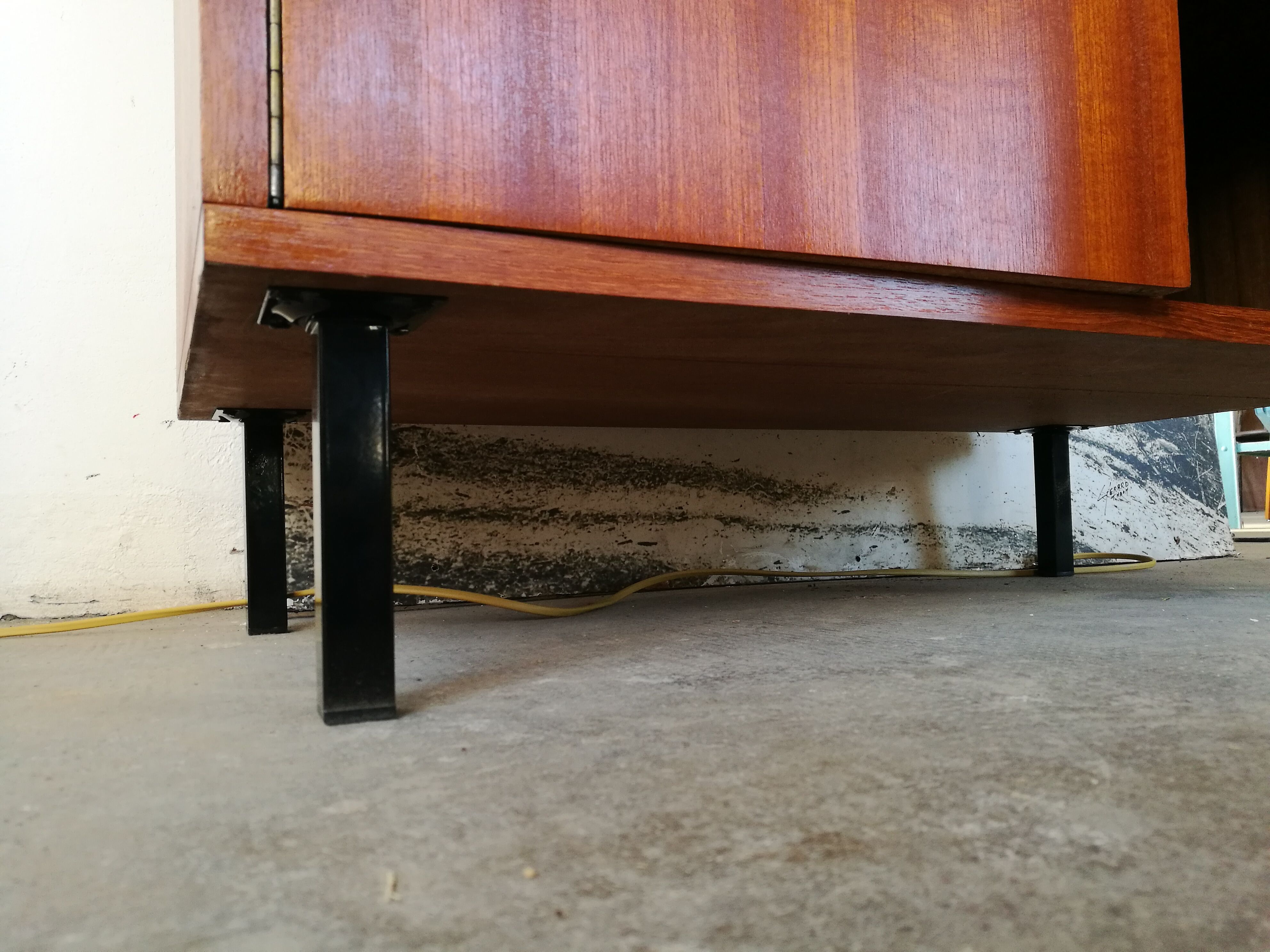 Wardrobe design 1970, teak